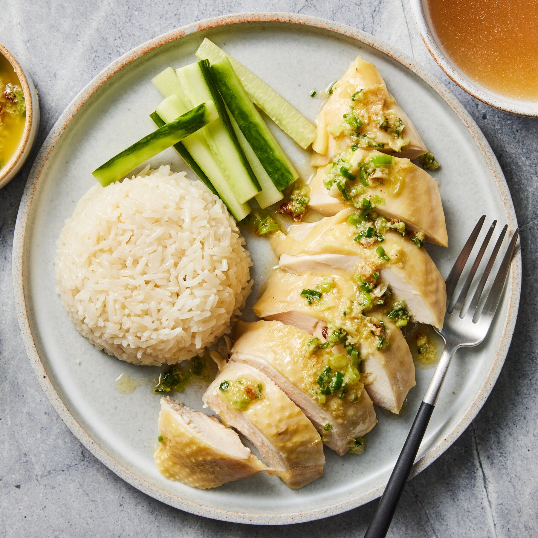 Chicken Rice Balls at Kedai Kopi Chung Wah 